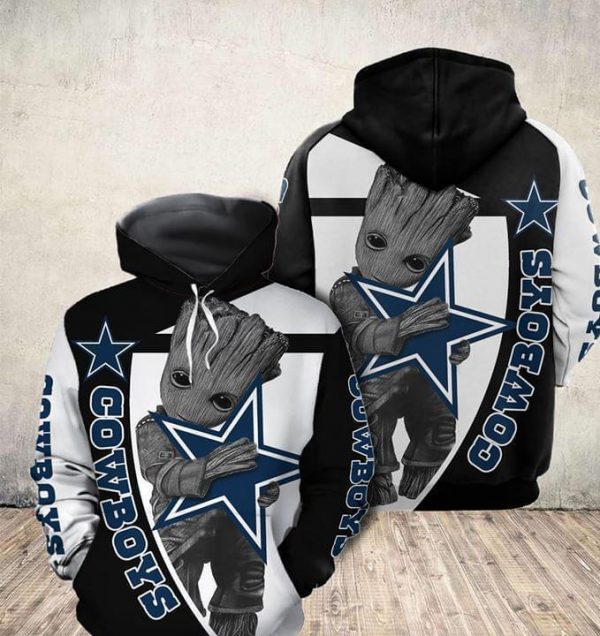 Dallas Cowboys 3D Printed Hoodie/Zipper Hoodie