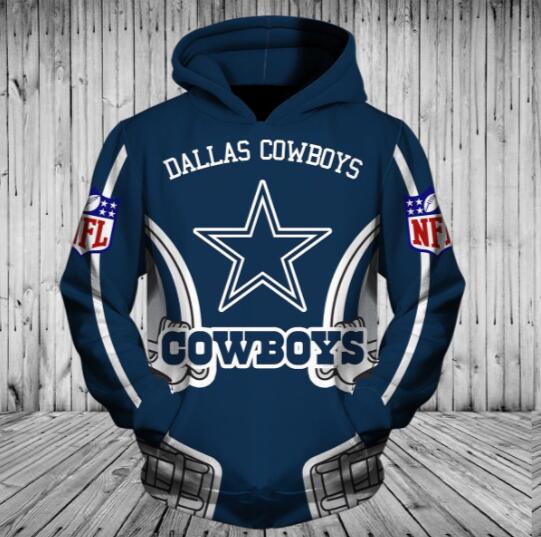 Dallas Cowboys 3D Printed Hoodie/Zipper Hoodie