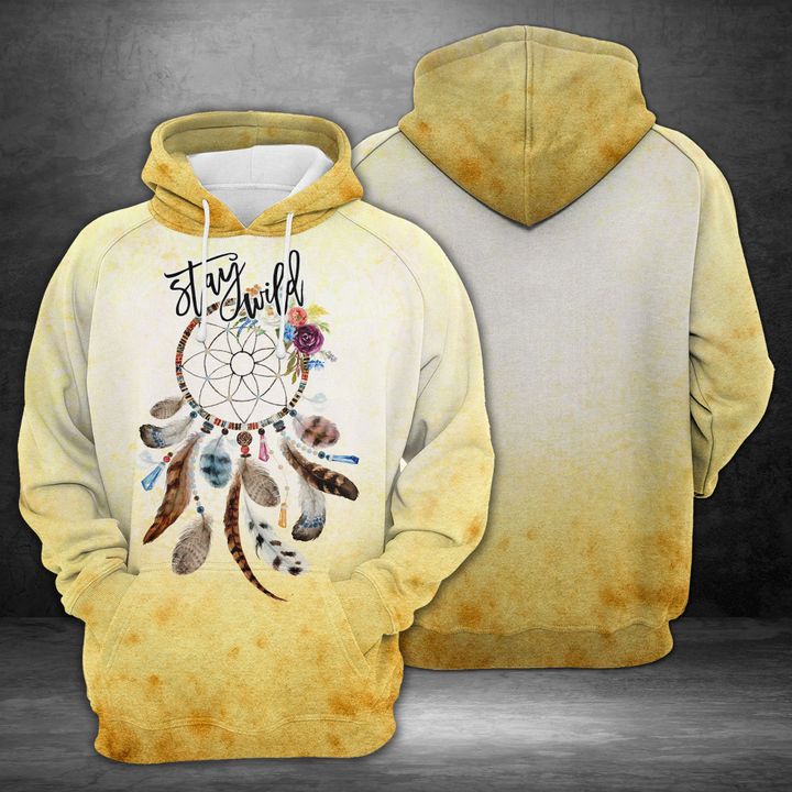 Dreamcatcher Stay Wil 3D Printed Hoodie/Zipper Hoodie