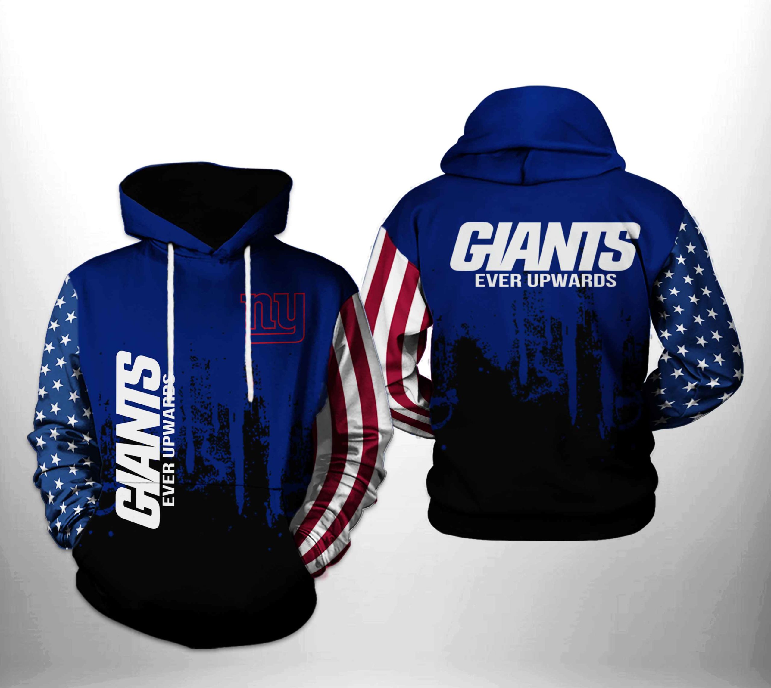 New York Giants NFL Team US 3D Printed Hoodie/Zipper Hoodie