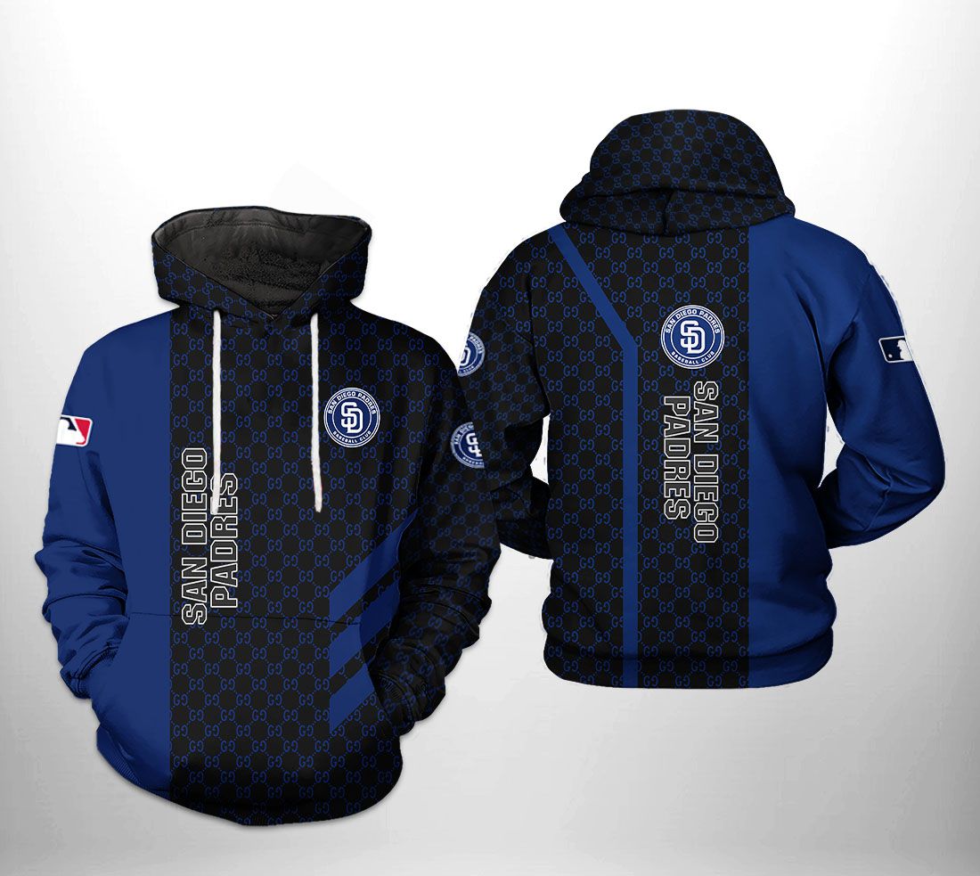 San Diego Padres MLB 3D Printed Hoodie/Zipper Hoodie