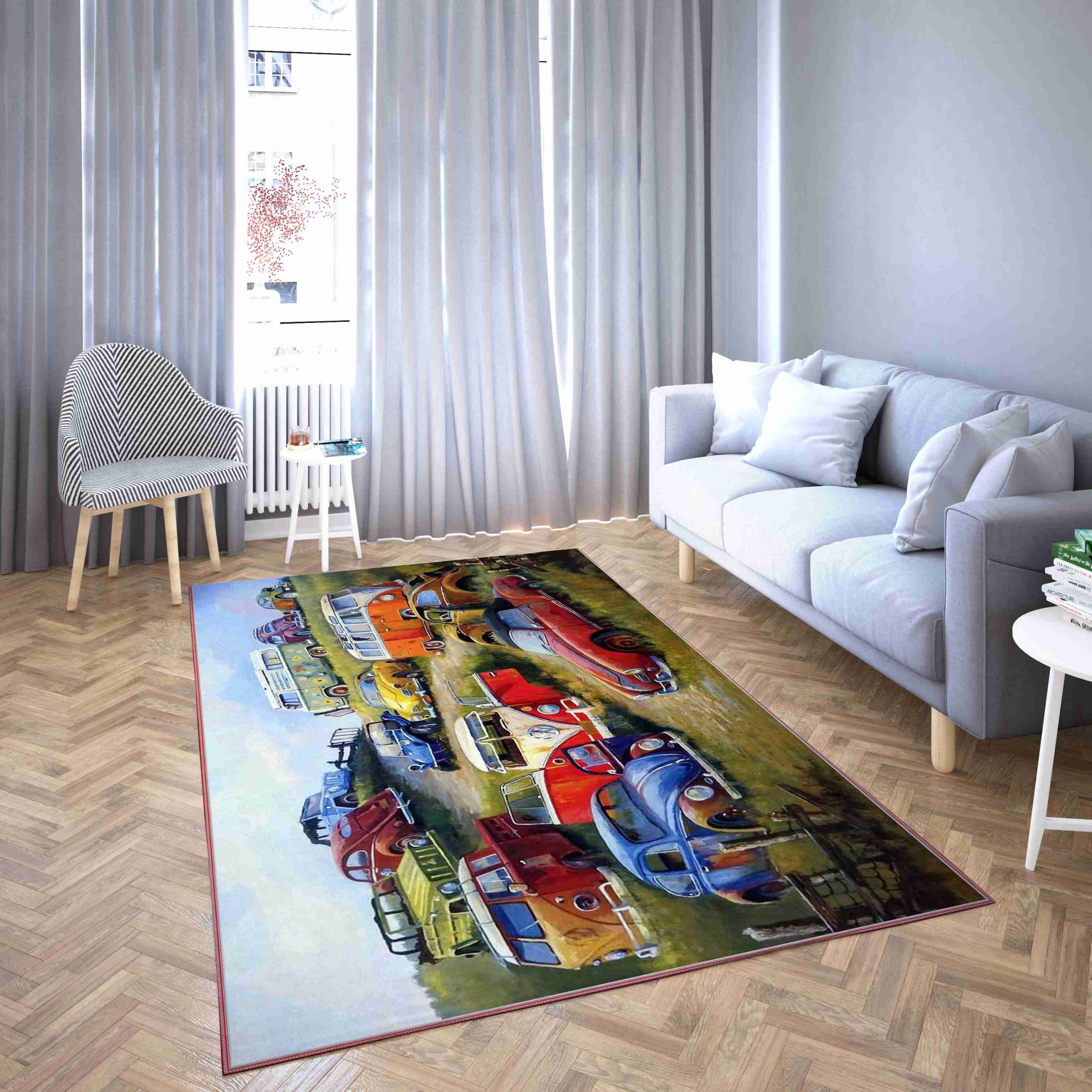 Dale klee bugs and things Living Room Rug Carpet