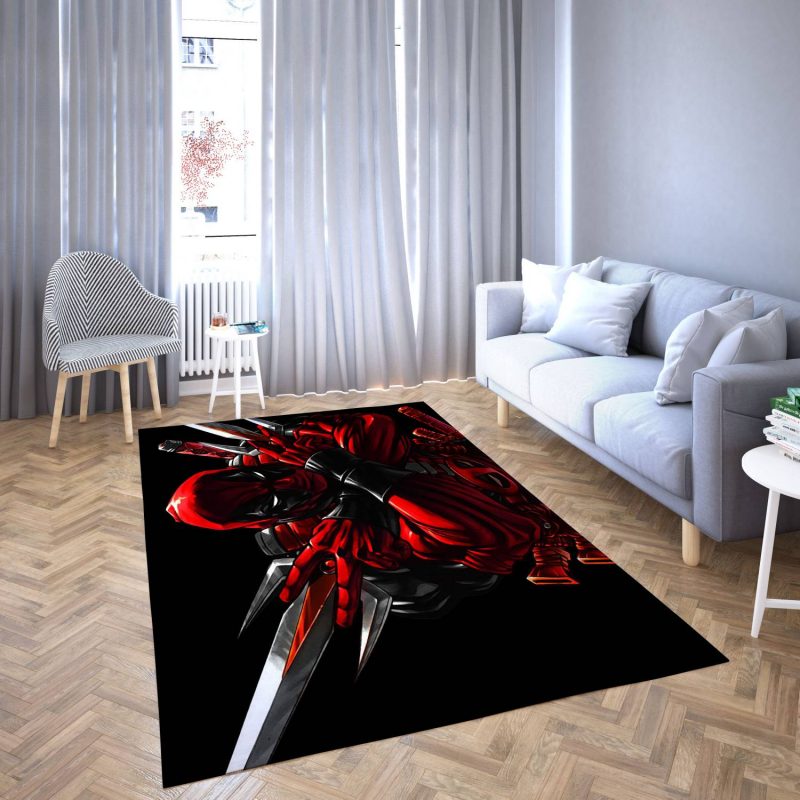 Deadpool Marvel Avengers Carpet Living Room Rugs 43