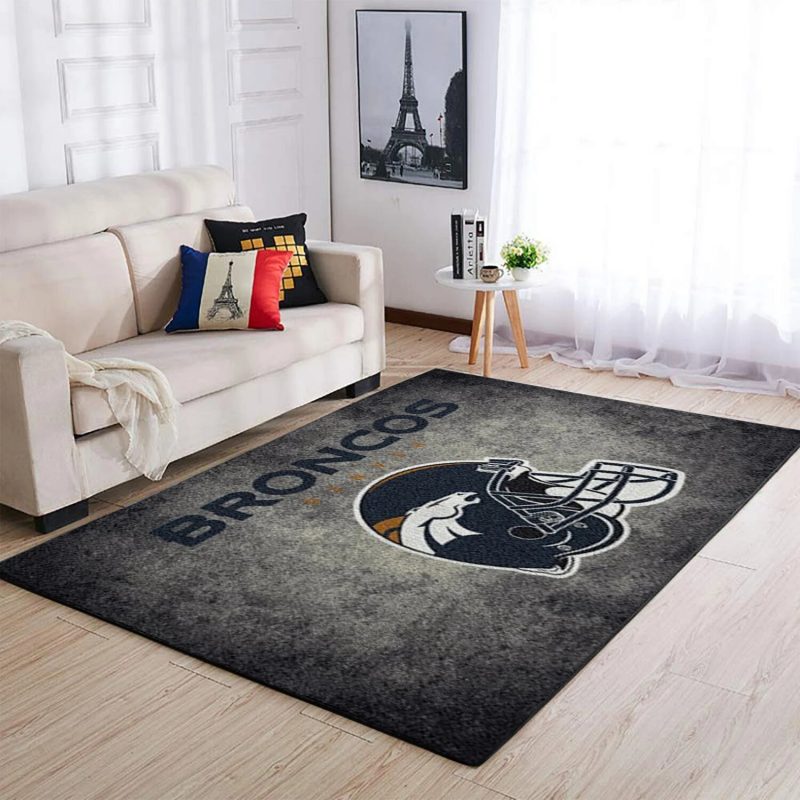 Denver Broncos Carpet Living Room Rugs