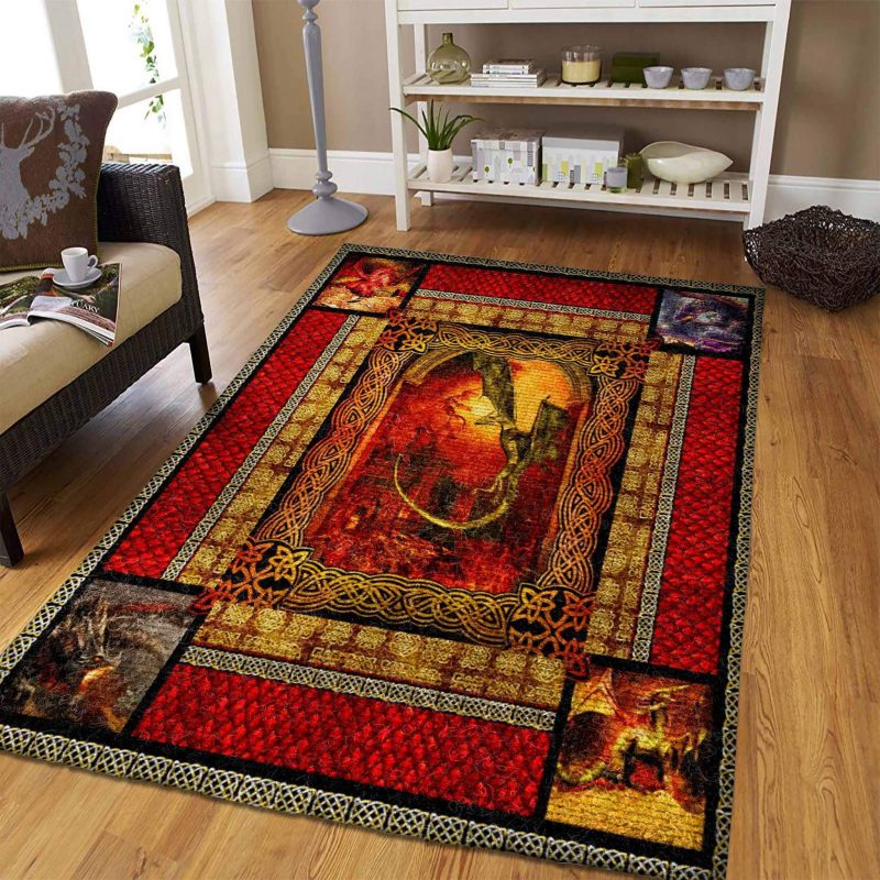 Dragon Celtic Limited Edition Rug Carpet