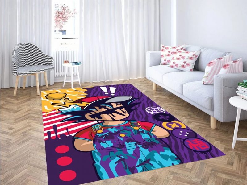 Dragon ballz pop art wallpaper carpet living room rugs