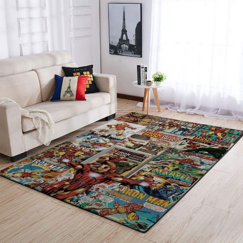 Iron Man Avengers Living Room Rugs Carpet