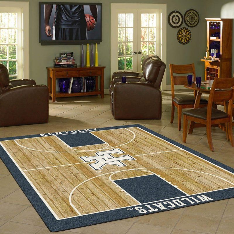 Kentucky Rug Team Home Court Carpet Living Room Rugs