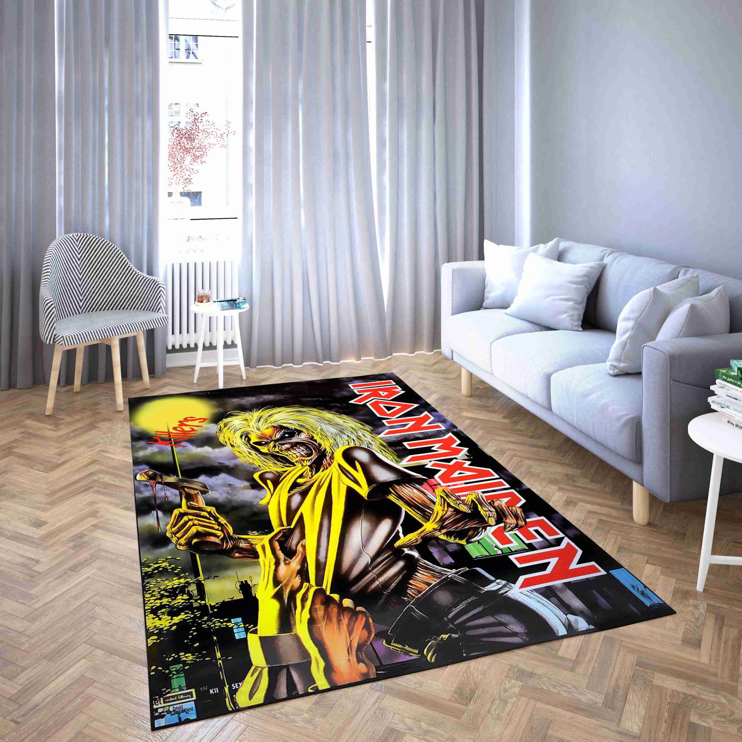 Killers Iron Maiden Living Room Rug Carpet