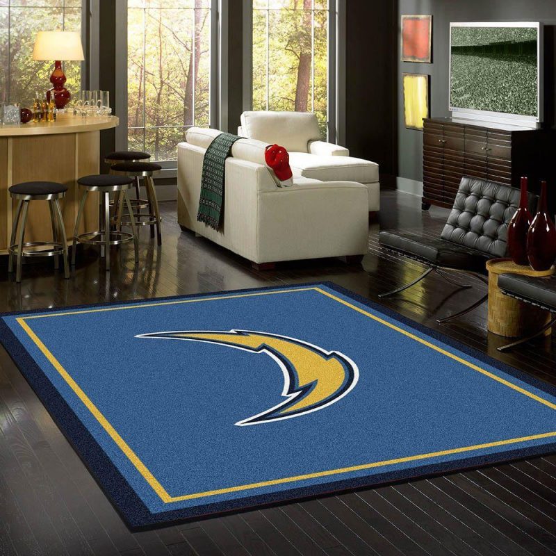 Los Angeles Chargers Nfl Carpet Living Room Rugs 1
