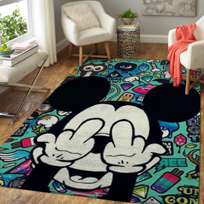 Mickey Disney Living Room Rugs Carpet 7