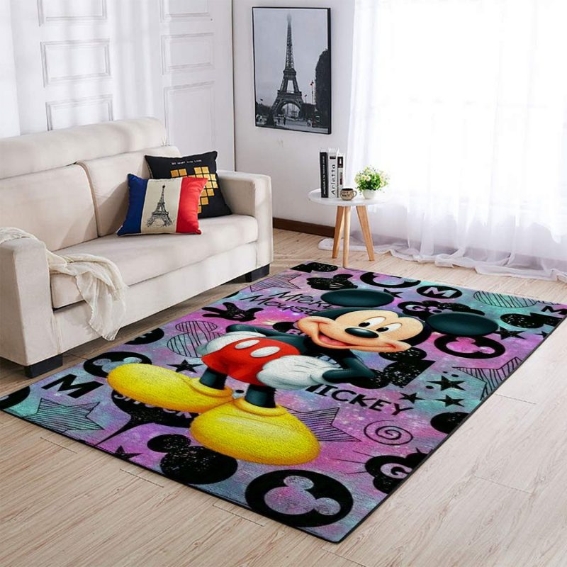 Mickey Mouse Living Room Rug Carpet