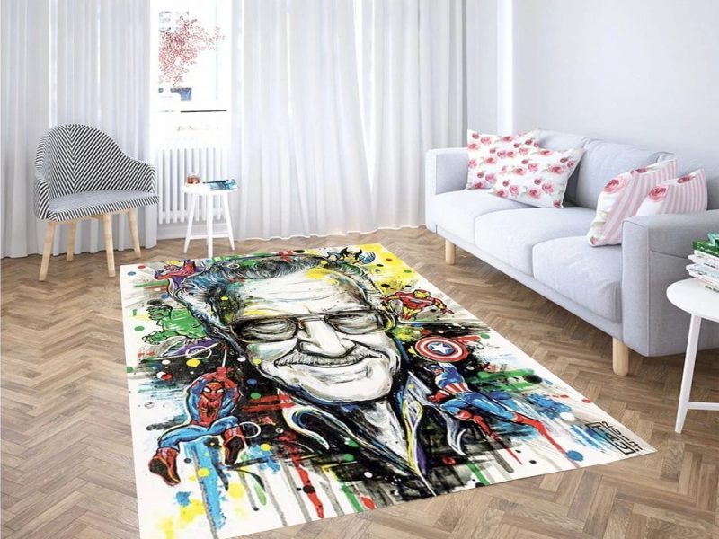 Stan lee carpet living room rugs