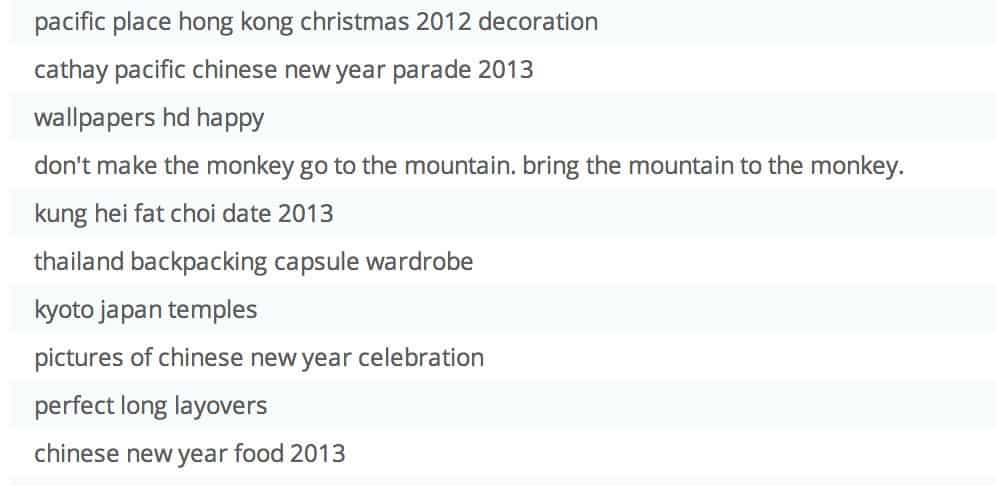 searchterms