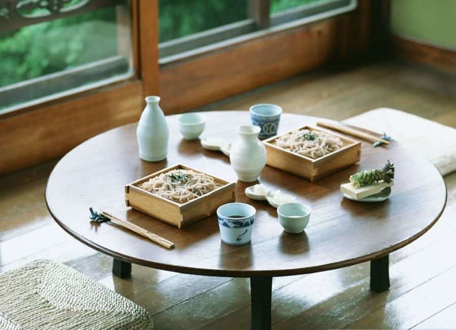 Traditional Japanese Table Setting. Japanese Table Manners