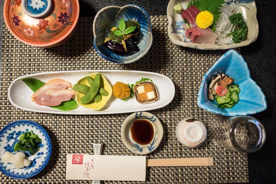 Traditional Japanese Table Setting. Japanese Table Manners