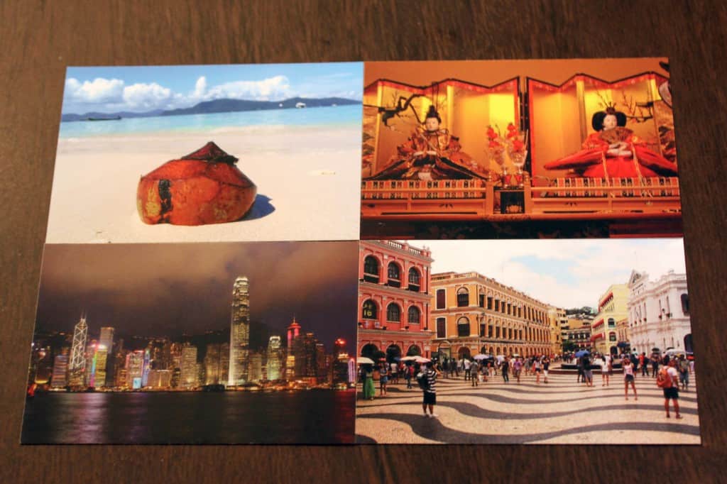 MEMORABLE TRAVEL BLOG BUSINESS CARDS