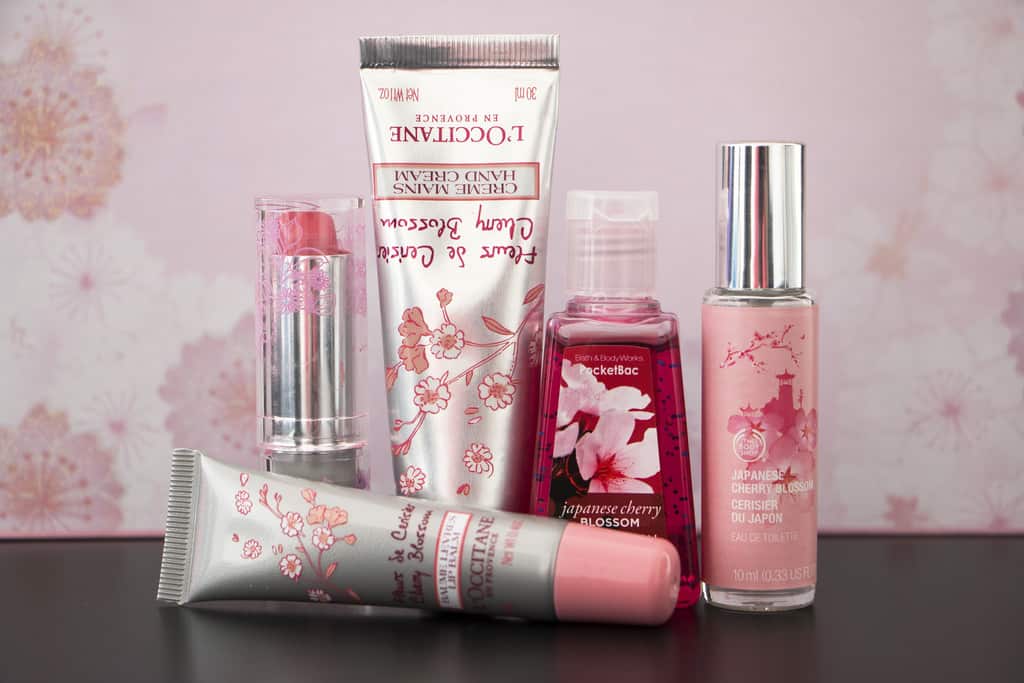 MY FAVORITE CHERRY BLOSSOM PRODUCTS