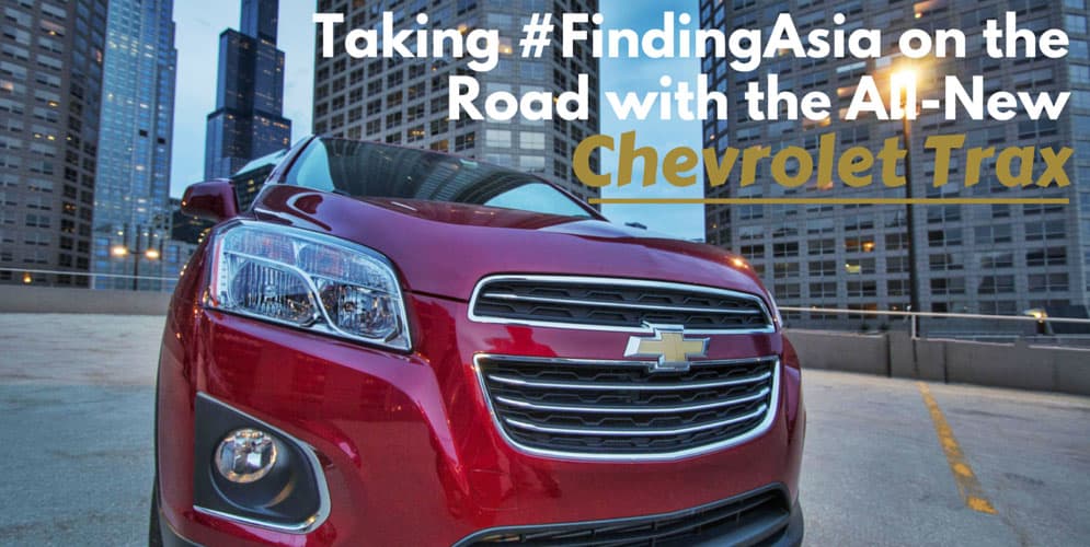 TAKING #FINDINGASIA ON THE ROAD WITH THE ALL-NEW CHEVROLET TRAX