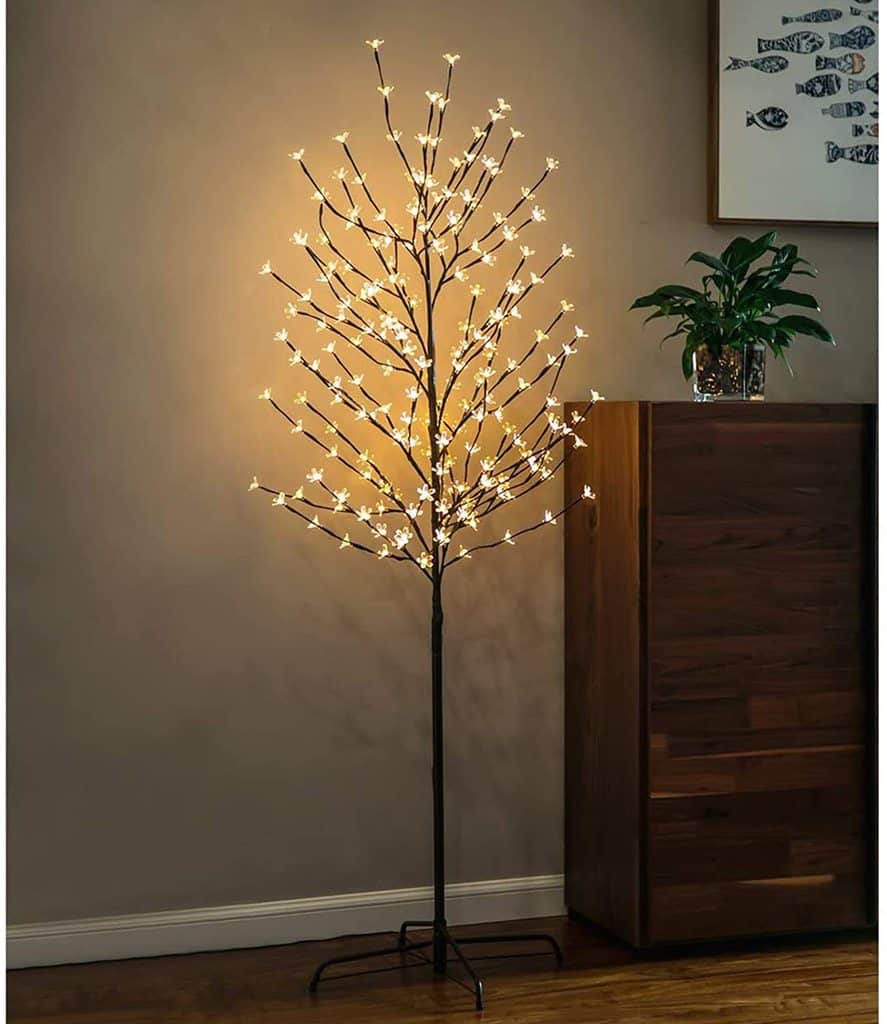 Twinkle Star Japanese Cherry Blossom Tree Decor