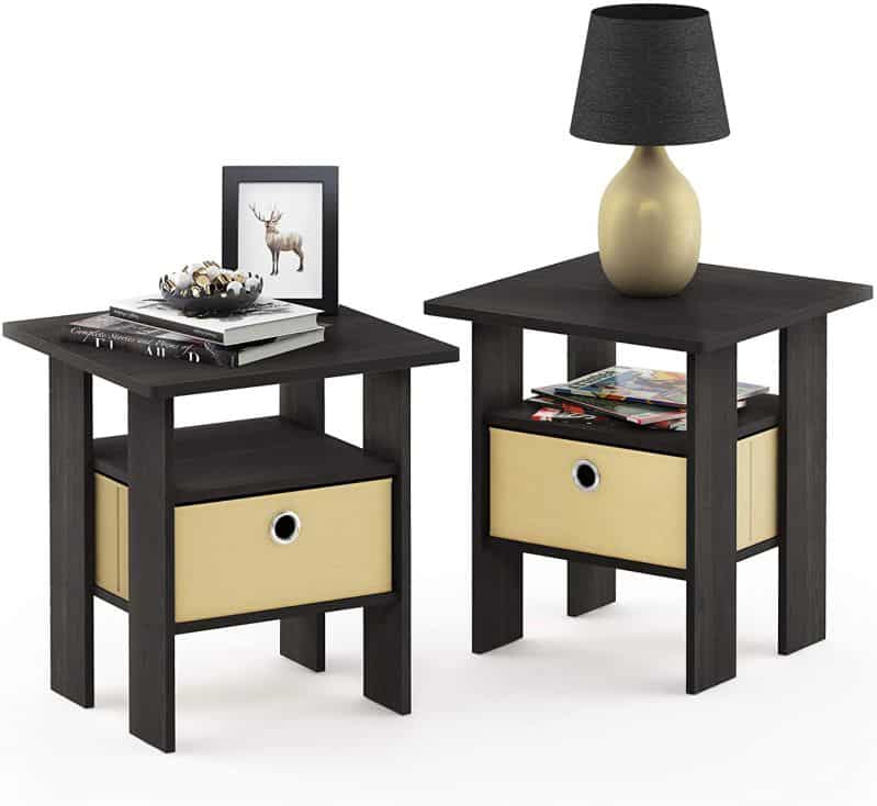 Furinno End Table Bedroom Japanese Home Décor