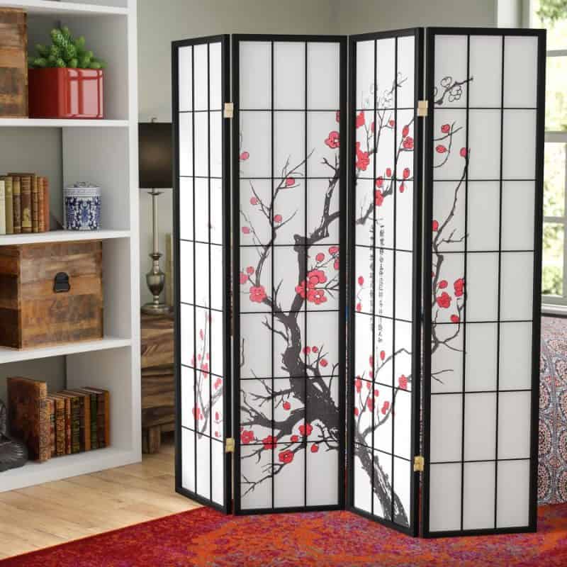 Japanese Shoji Screen Room Divider - Japanese Privacy Screen