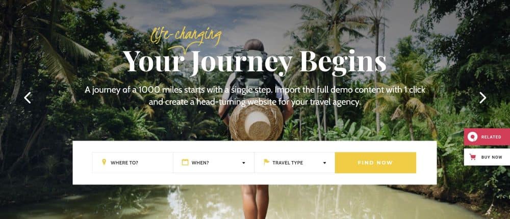 wanderers adventure travel & tourism theme nulled