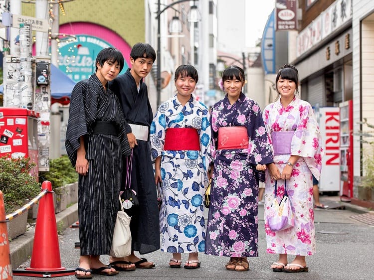 Traditional Japanese Yukata