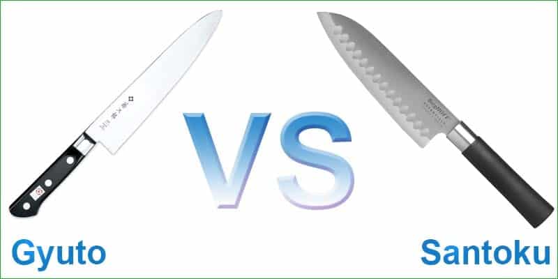 Santoku vs Gyuto knife. Difference between Santoku vs Gyuto knife