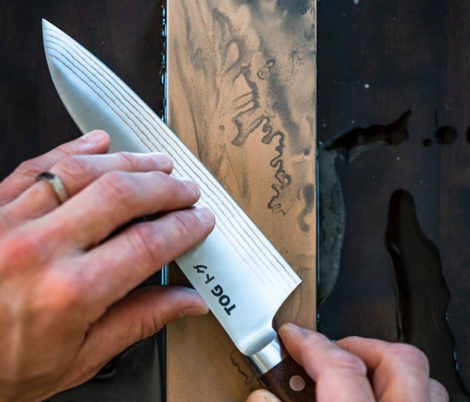 How to Sharpen a Japanese Gyuto Knife?