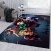 Anime Demon Slayer V1 Rug Bedroom Rug US Gift Decor