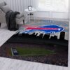 Buffalo Bills NFL Area Rug Bedroom Rug Floor Decor Home Decor