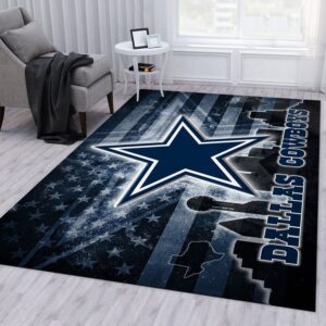 Dallas Cowboys NFL Rug Living Room Rug US Gift Decor