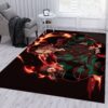 Demon Slayder Anime V6 Rug Bedroom Rug Christmas Gift US Decor
