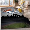 Denver Broncos NFL Area Rug Living Room Rug Home US Decor