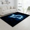 Detroit Lions Nfl Area Rug For Christmas Living Room Rug Christmas Gift US Decor