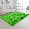Kawasaki Hd Logo V1 Area Rug For Christmas Bedroom Rug Christmas Gift US Decor