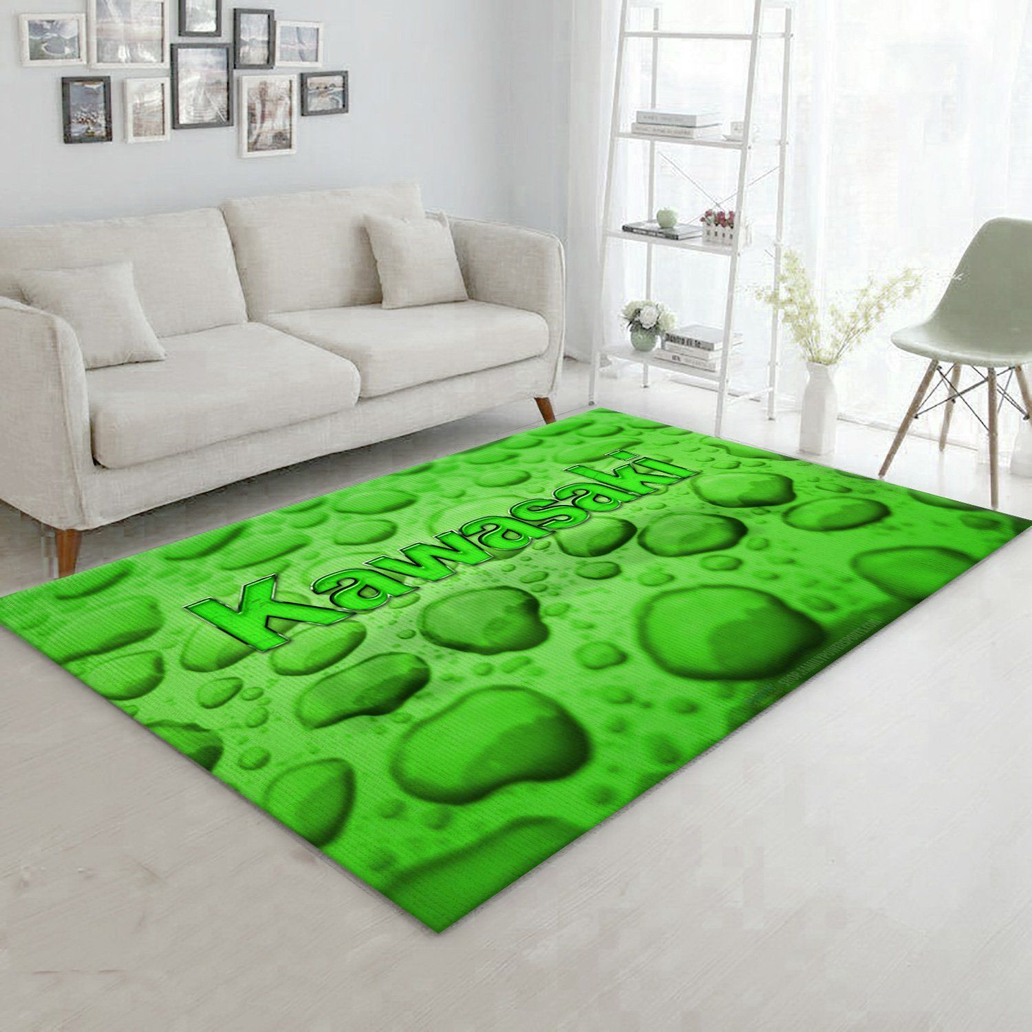 Kawasaki Hd Logo V1 Area Rug For Christmas Rug Christmas Gift US - Translation