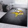 Minnesota Vikings Nfl Area Rug Bedroom Rug Home US Decor