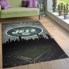 New York Jets NFL Area Rug Bedroom Rug Christmas Gift US Decor