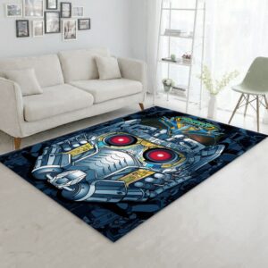 Star Lord Helmet Rug Bedroom Rug Christmas Gift US Decor