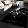 2001 A Space Odyssey Area Rug Art Painting Movie Rugs Family Gift US Decor