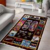 50 Years Of Aerosmith 1 Living Room Area Rug For Christmas
