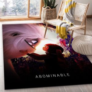 Abominable 2019 Area Rug Movie Rug Floor Decor Home Decor