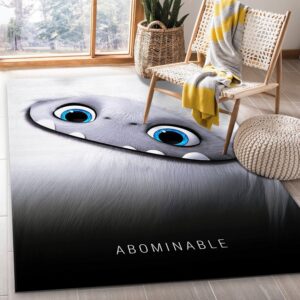 Abominable Area Rug Art Painting Movie Rugs US Gift Decor