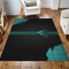 Adidas Area Rug For Christmas Fashion Brand Rug Bedroom Rug Christmas Gift US Decor