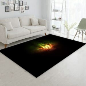 Adidas Area Rug Living Room Rug Family Gift US Decor