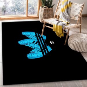 Adidas Rugs Bedroom Rug Christmas Gift US Decor