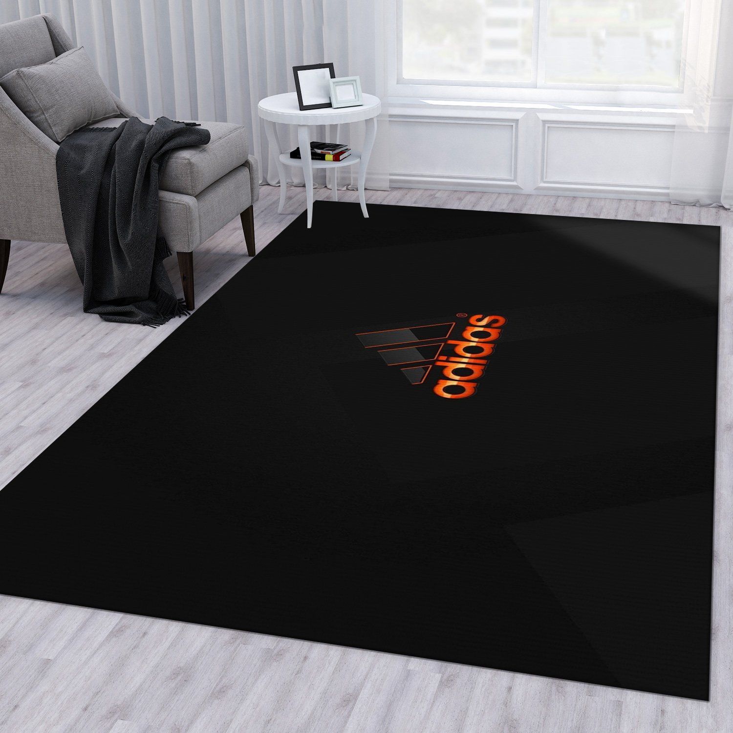 Adidas Rugs Living Room Rug Family Gift US Decor
