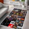Aerosmith Living Room Area Rug Carpet
